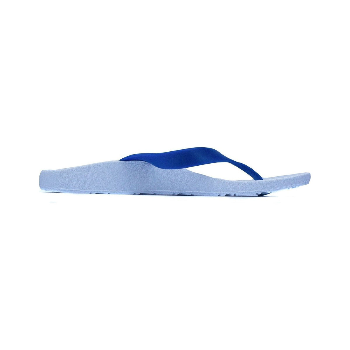ARCHLINE Flip Flops Orthotic Thongs Arch Support Shoes Footwear - White/Blue - EUR 47