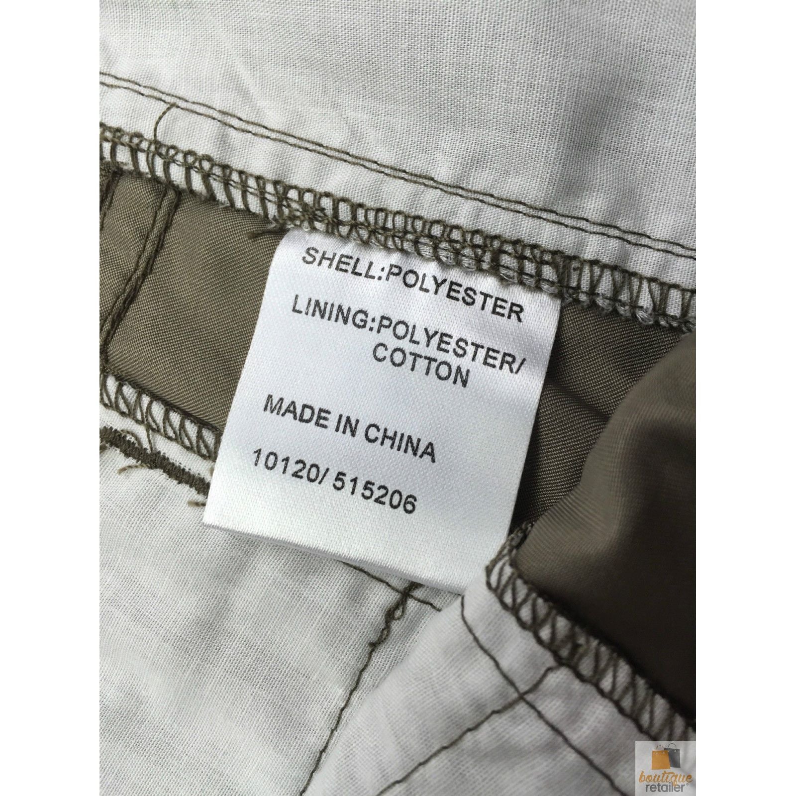 HUSKI Cargo Shorts Mens Cascade Microfibre Flexi Fit Short Army Military 515206 - Clay - 3XL (107cm Waist)