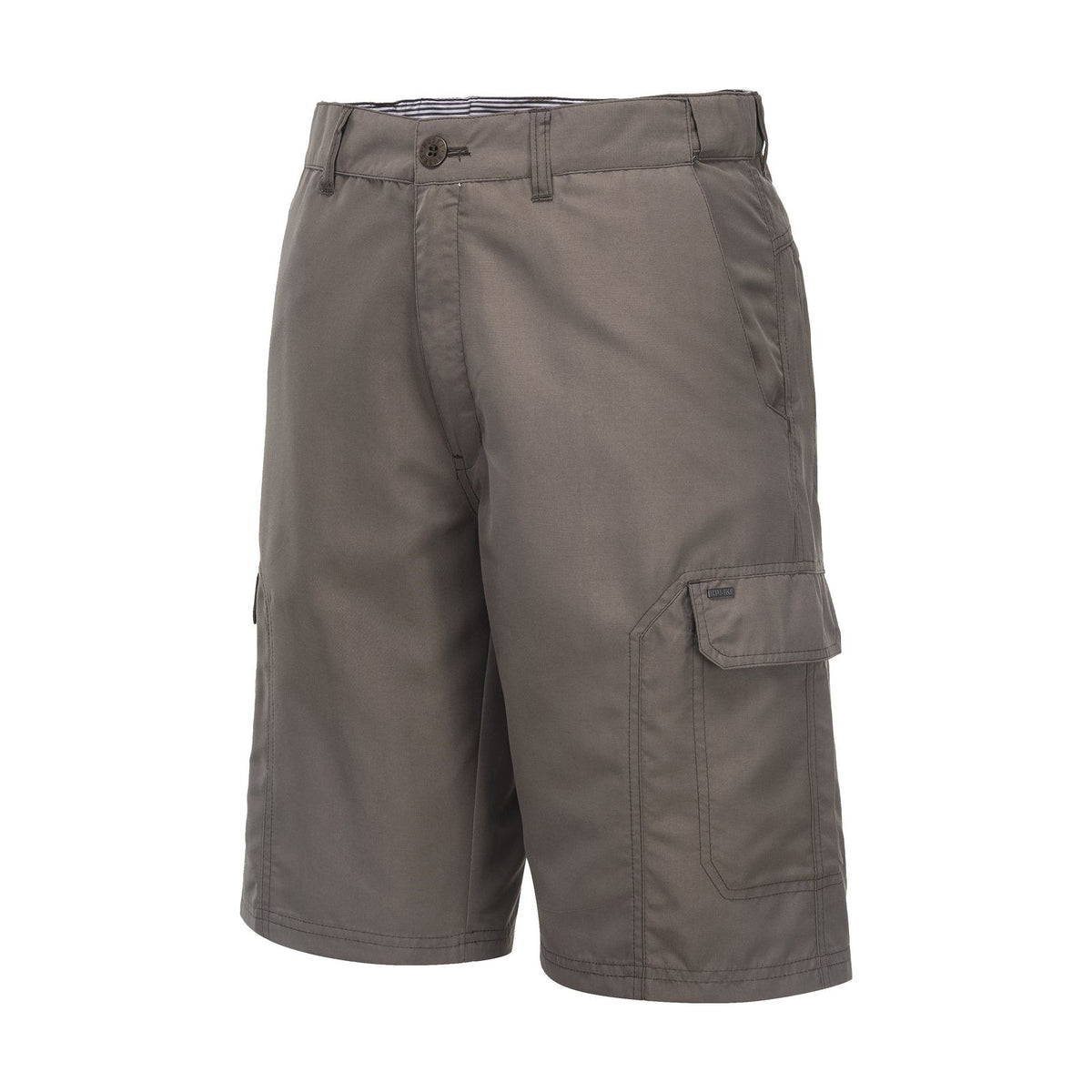 HUSKI Cargo Shorts Mens Cascade Microfibre Flexi Fit Short Army Military 515206 - Clay - 4XL (112cm Waist)