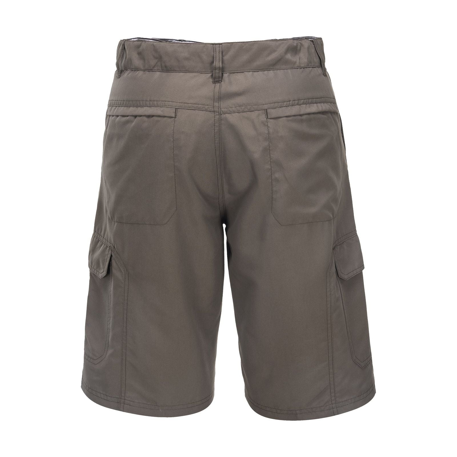HUSKI Cargo Shorts Mens Cascade Microfibre Flexi Fit Short Army Military 515206 - Clay - 4XL (112cm Waist)