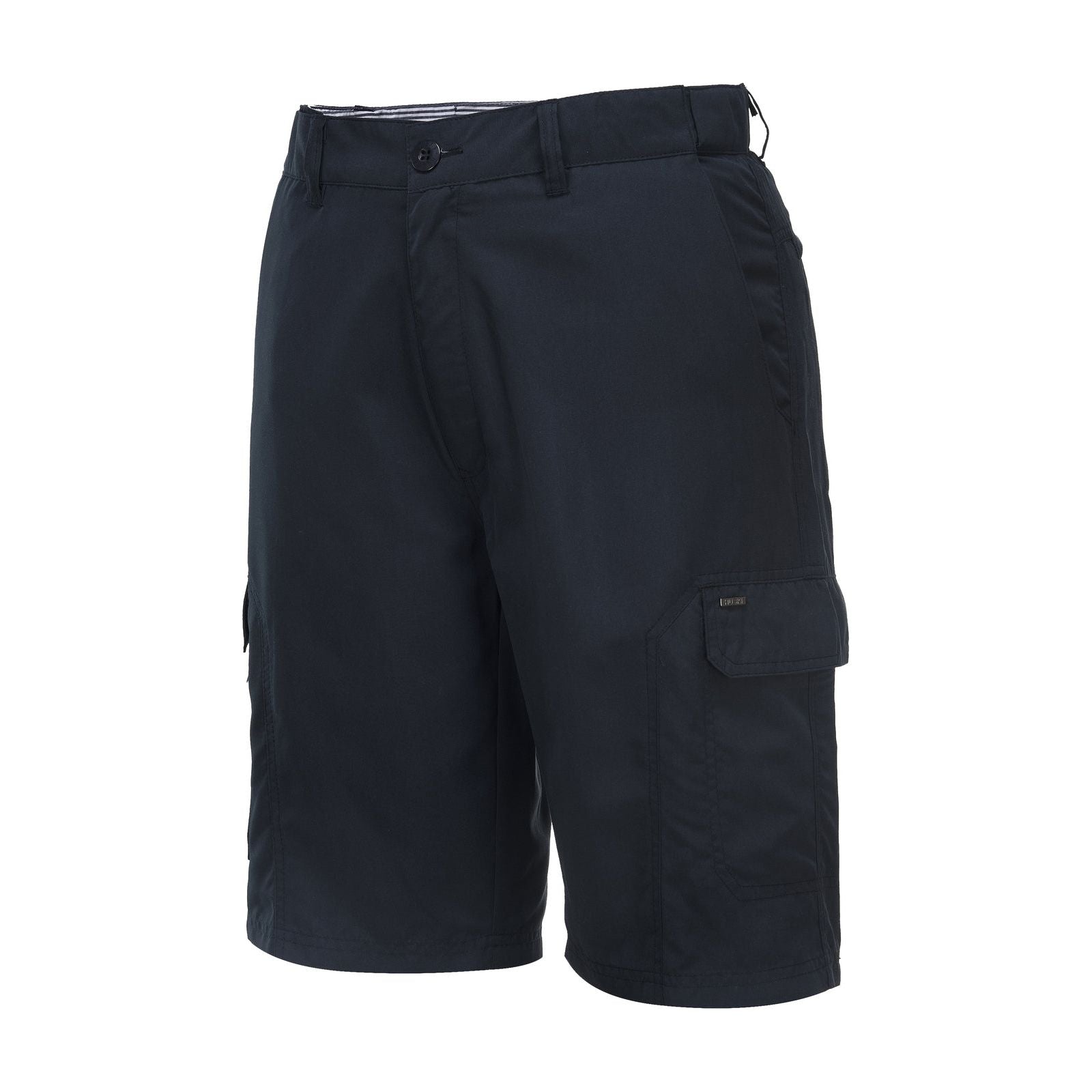 HUSKI Cargo Shorts Mens Cascade Microfibre Flexi Fit Short Army Military 515206 - Navy - 5XL (117cm Waist)