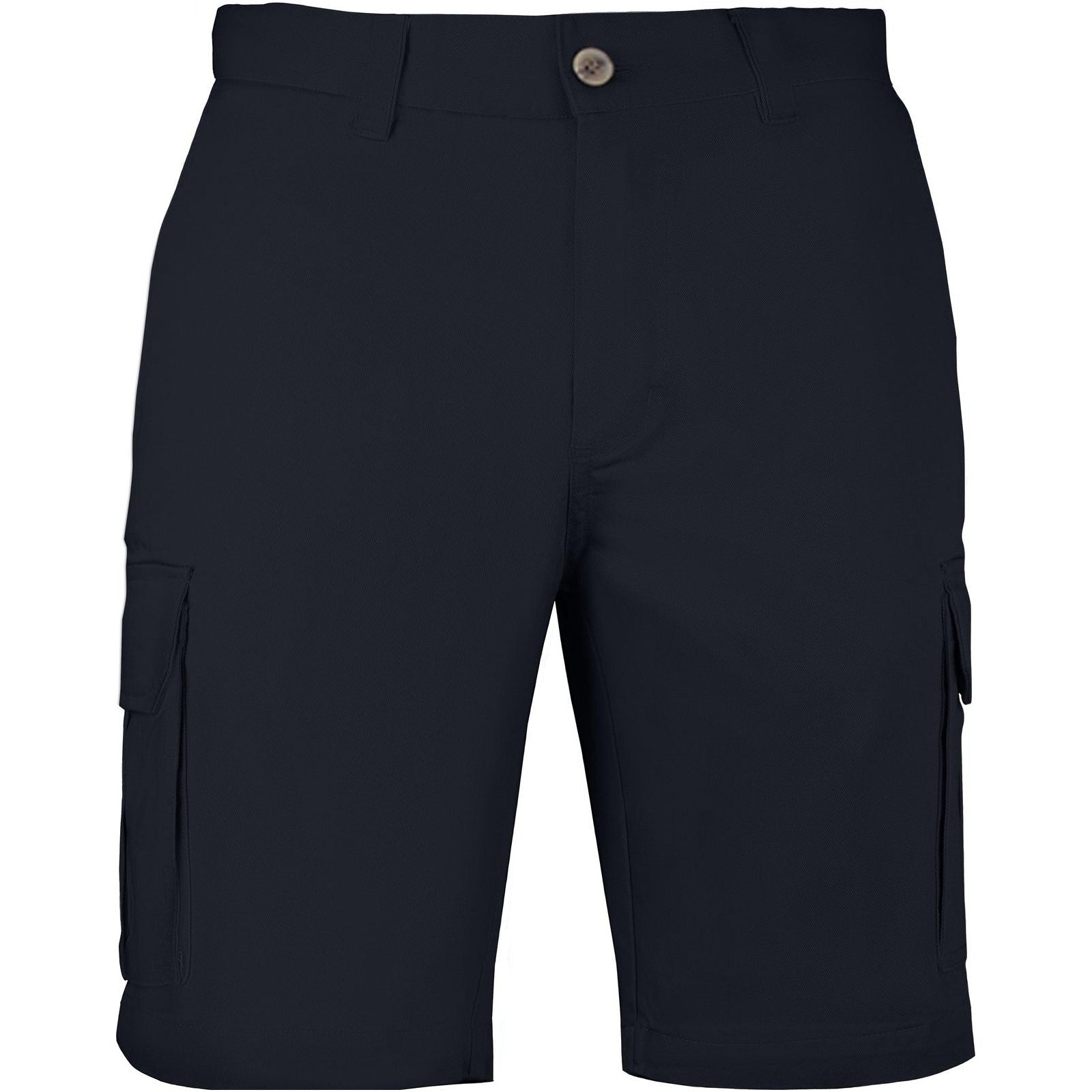 Mens Cargo Shorts 100% Cotton Casual Work Wear Half Pants Summer Army Military - Black - 36 (92cm)