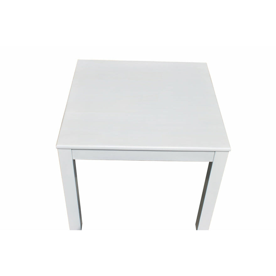 White Square Table