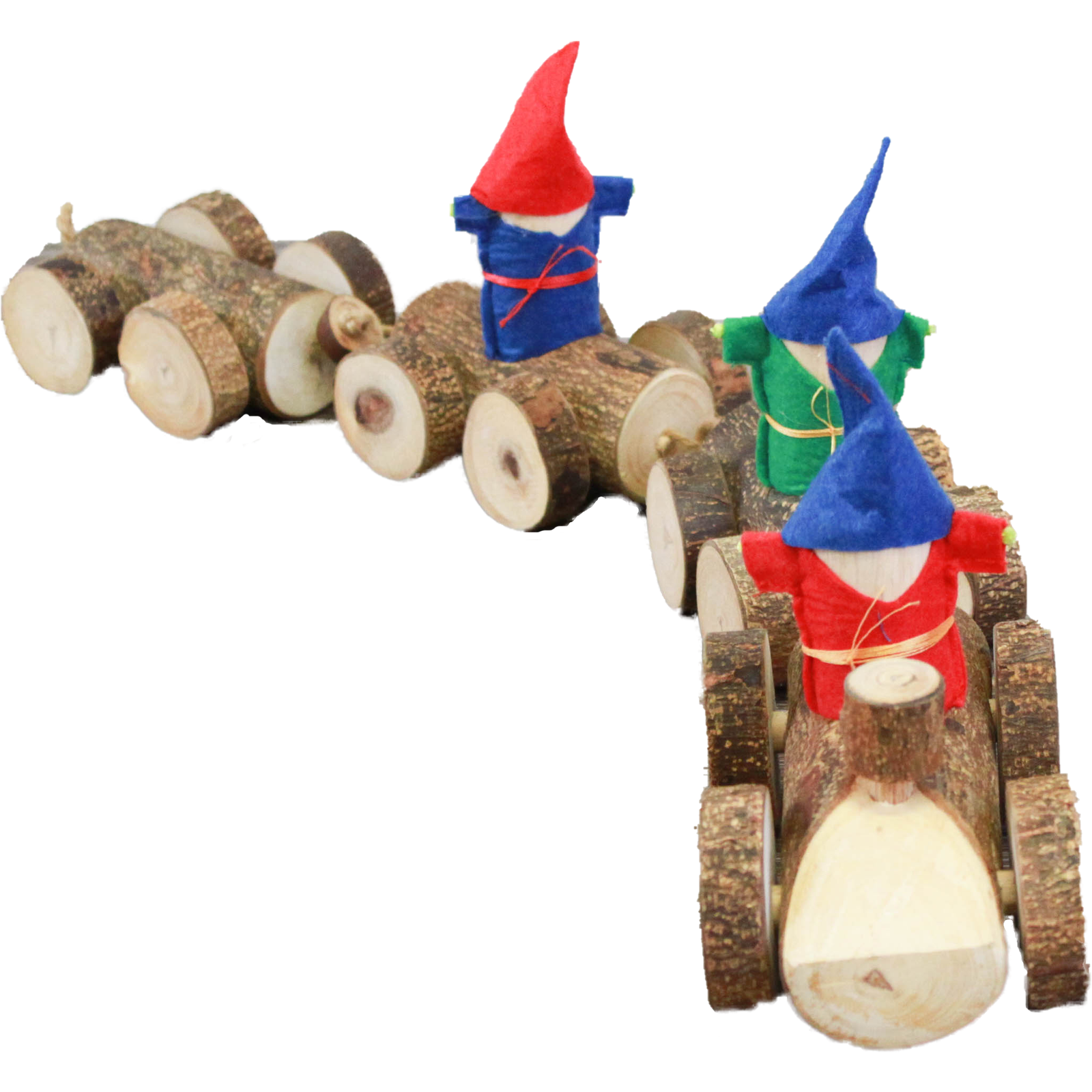 Gnome log train