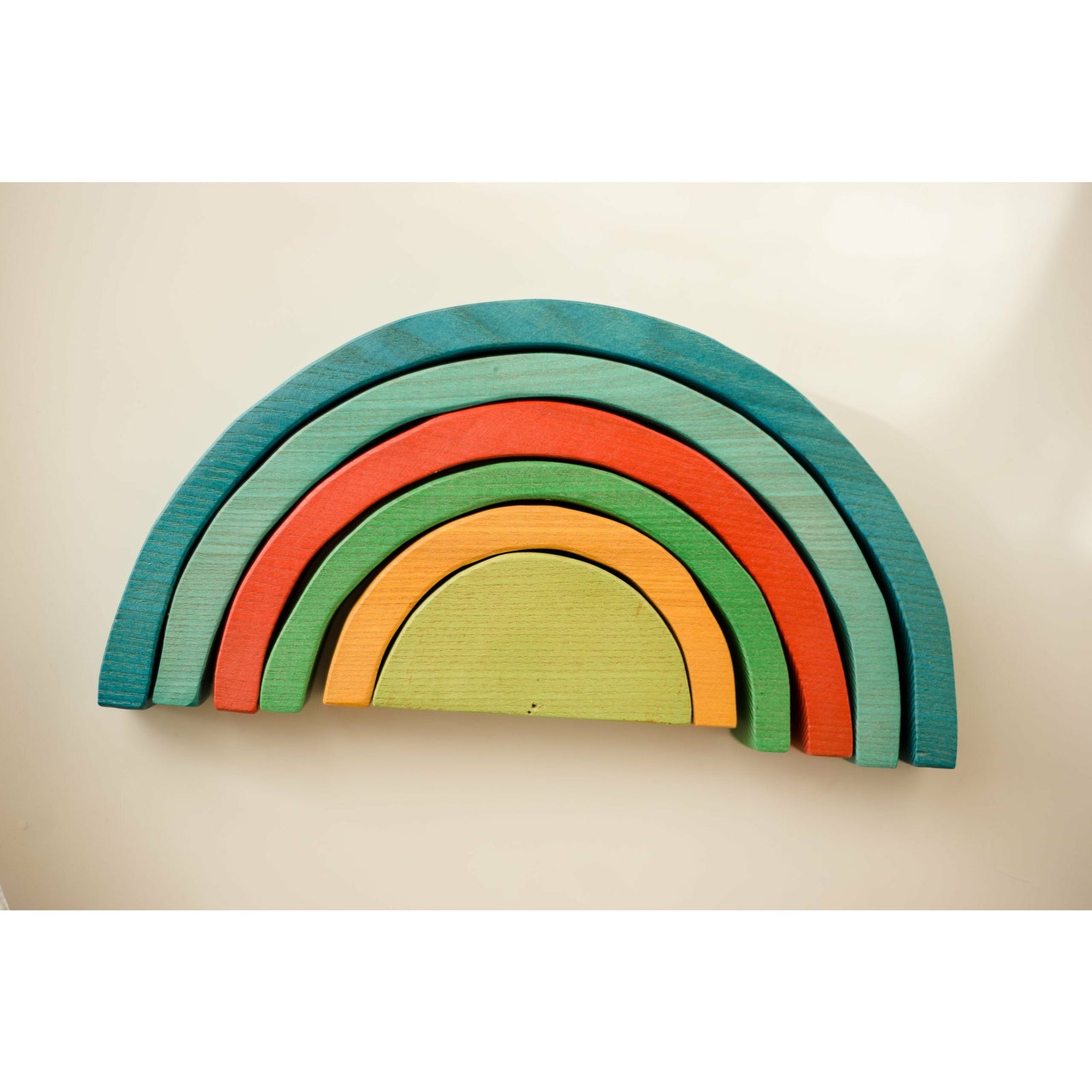 Large Color Rainbow Block Set