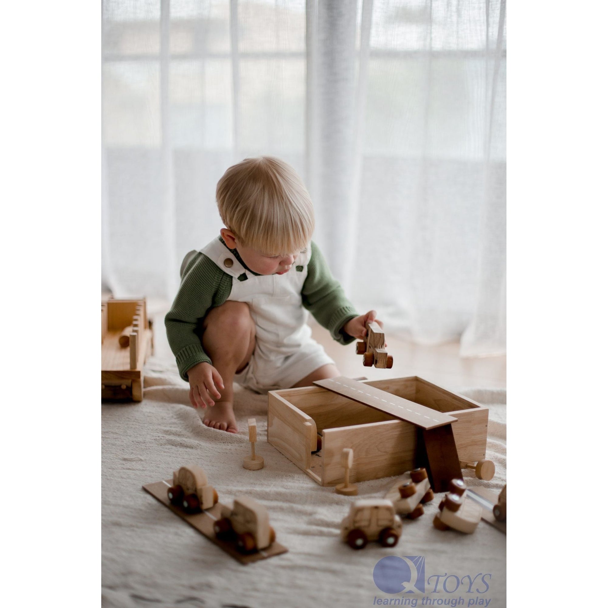 All in one car play set