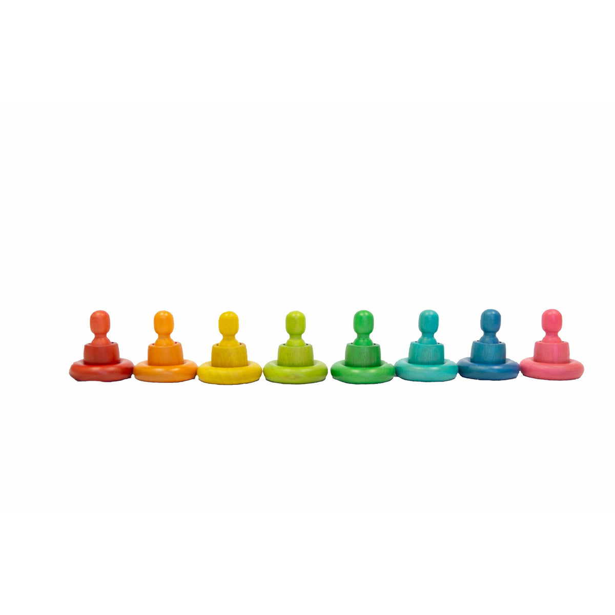 Rainbow People Cups and Rings