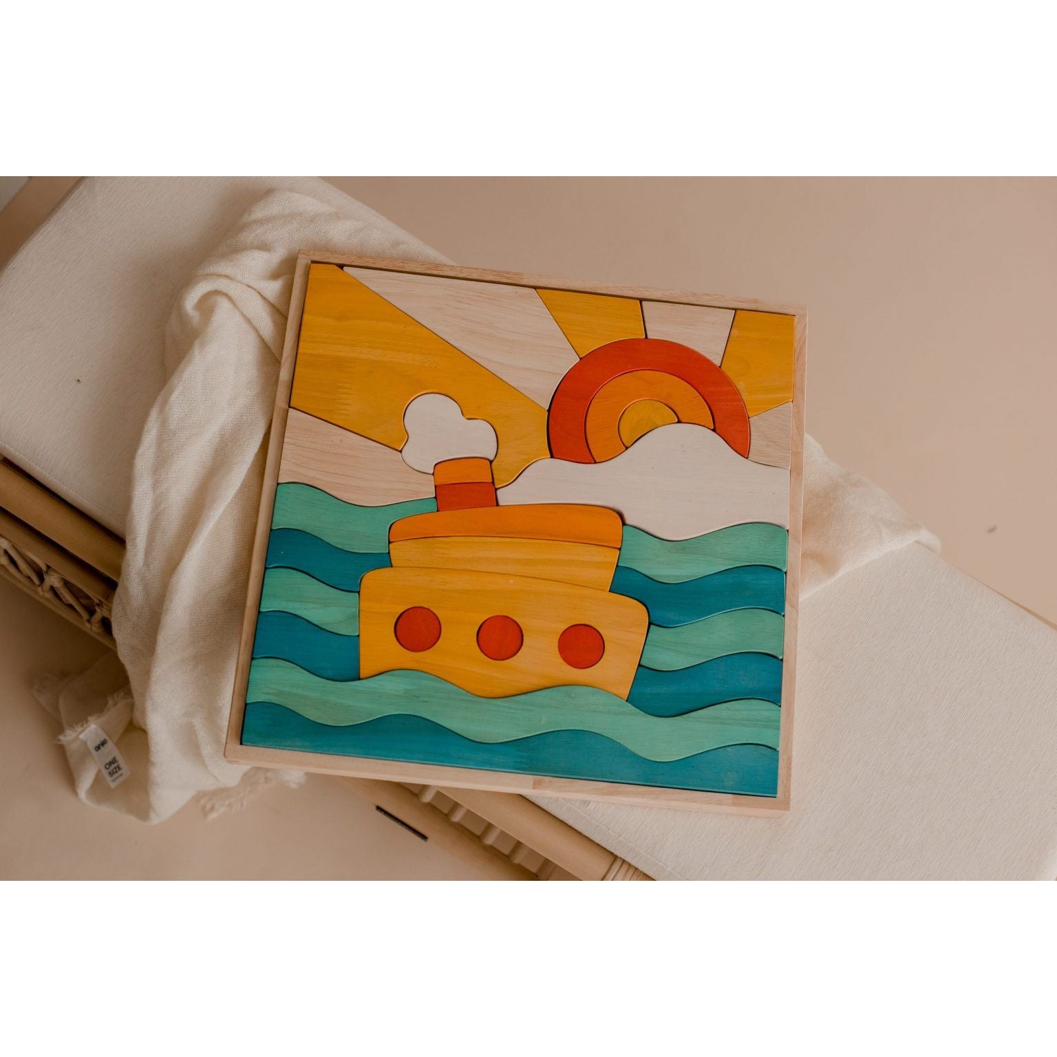 Ocean Scene Puzzle and play set