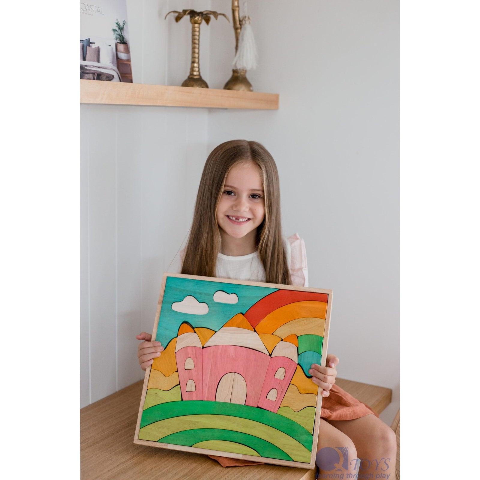 Fairy Castle Puzzle and play set