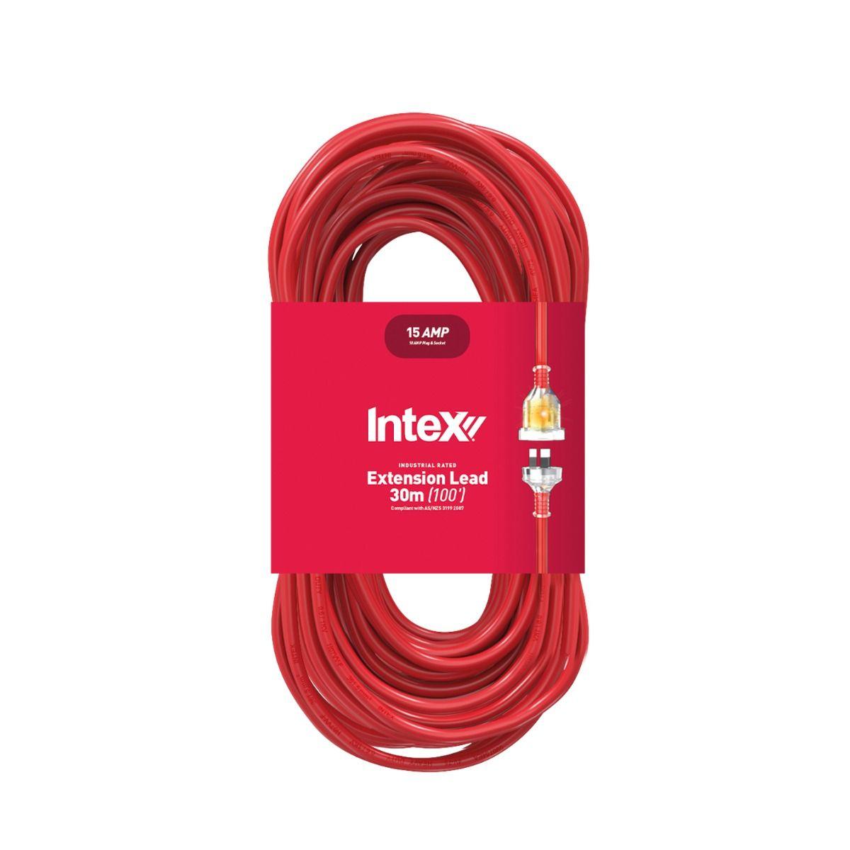 Industrial Extension Leads 15A (10A Plug &amp; Socket) x 30m (98')