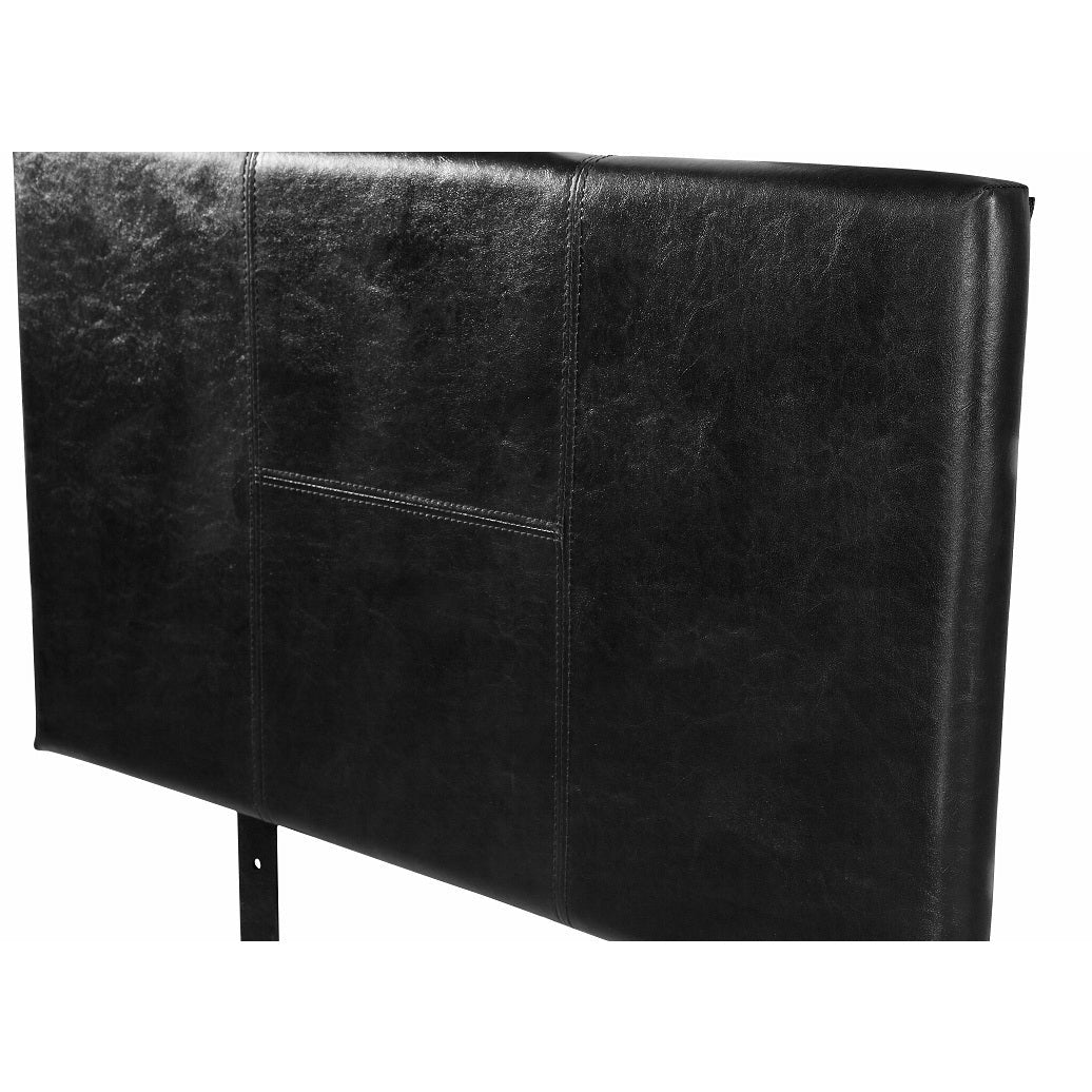 PU Leather Single Bed Headboard Bedhead - Black