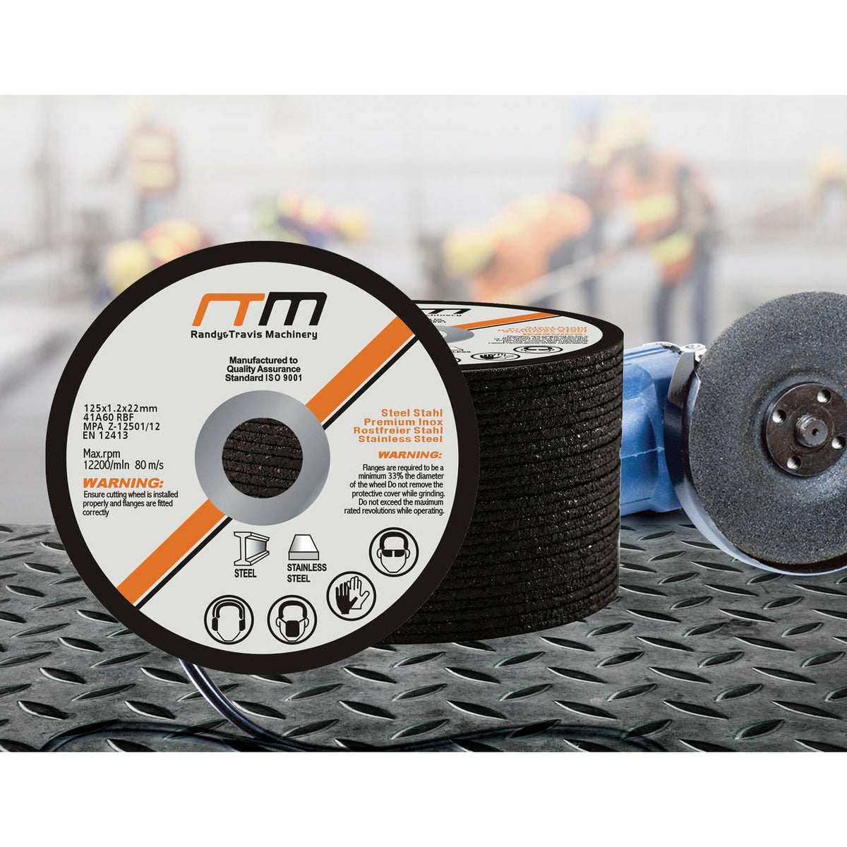 125mm 5" Cutting Disc Wheel for Angle Grinder x25