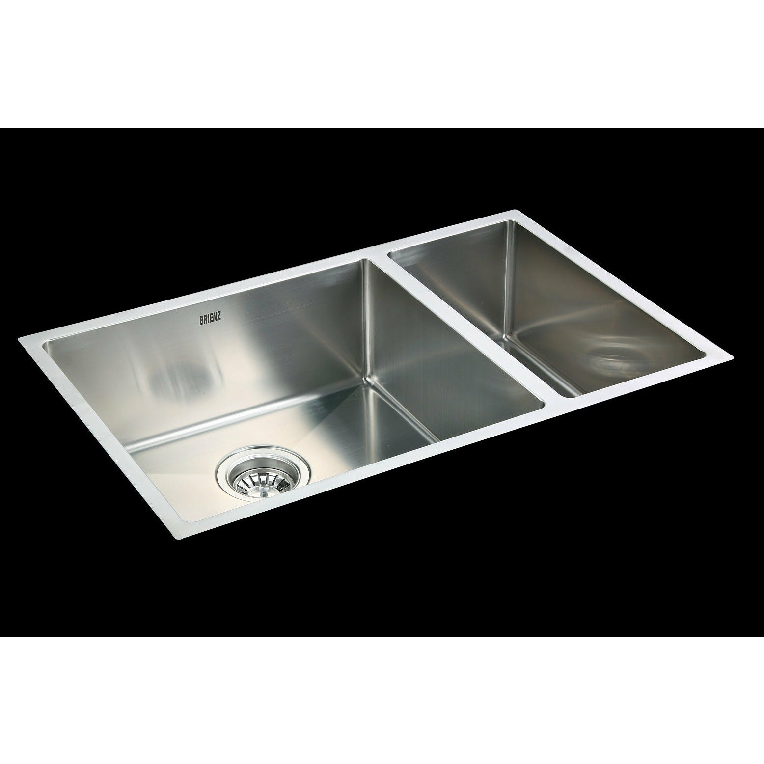 715x440mm Handmade Stainless Steel Undermount / Topmount Kitchen Sink with Waste