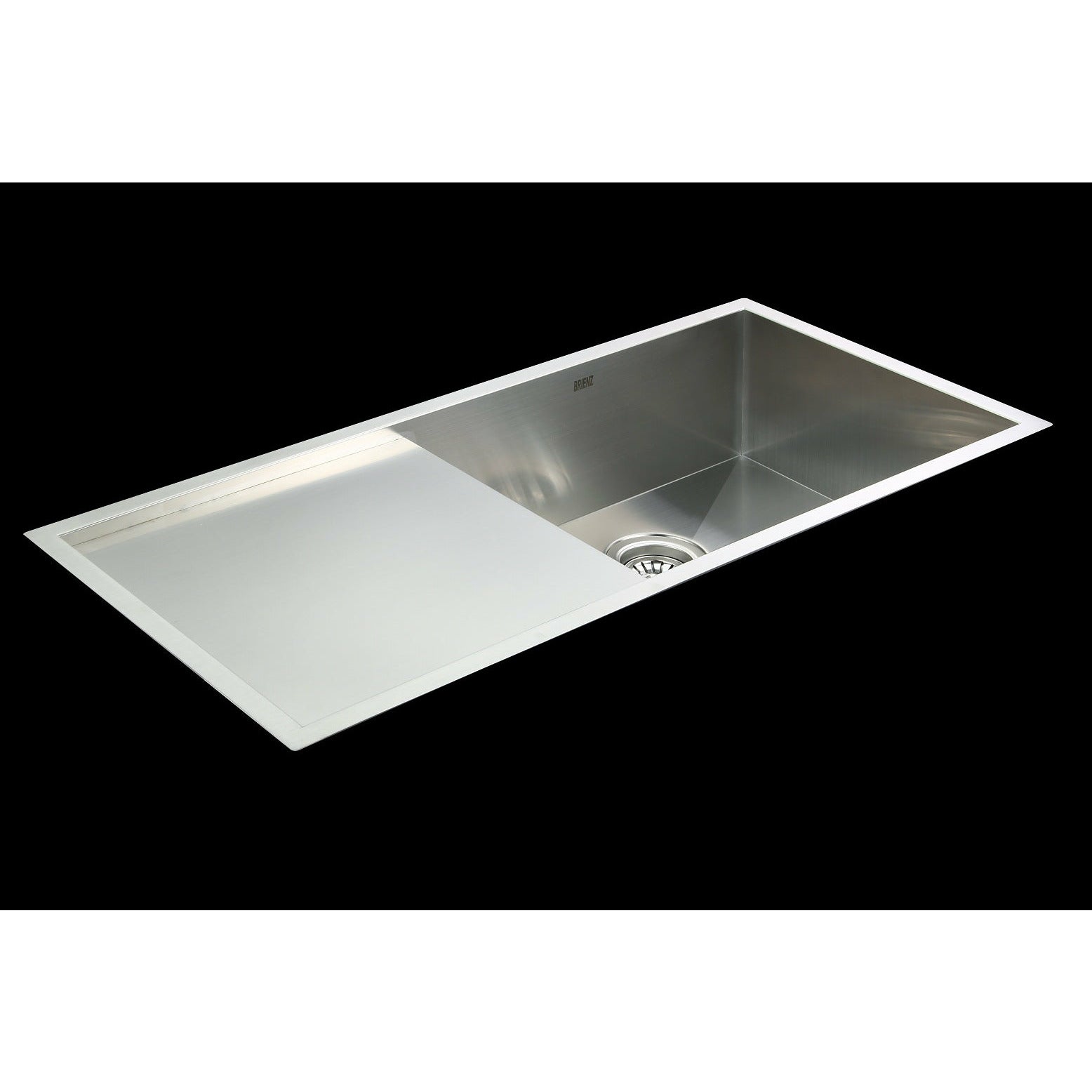 960x450mm Handmade Stainless Steel Undermount / Topmount Kitchen Sink with Waste