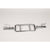 Chrome Olympic Tricep Bar Barbell Heavy Duty with Spring Collars