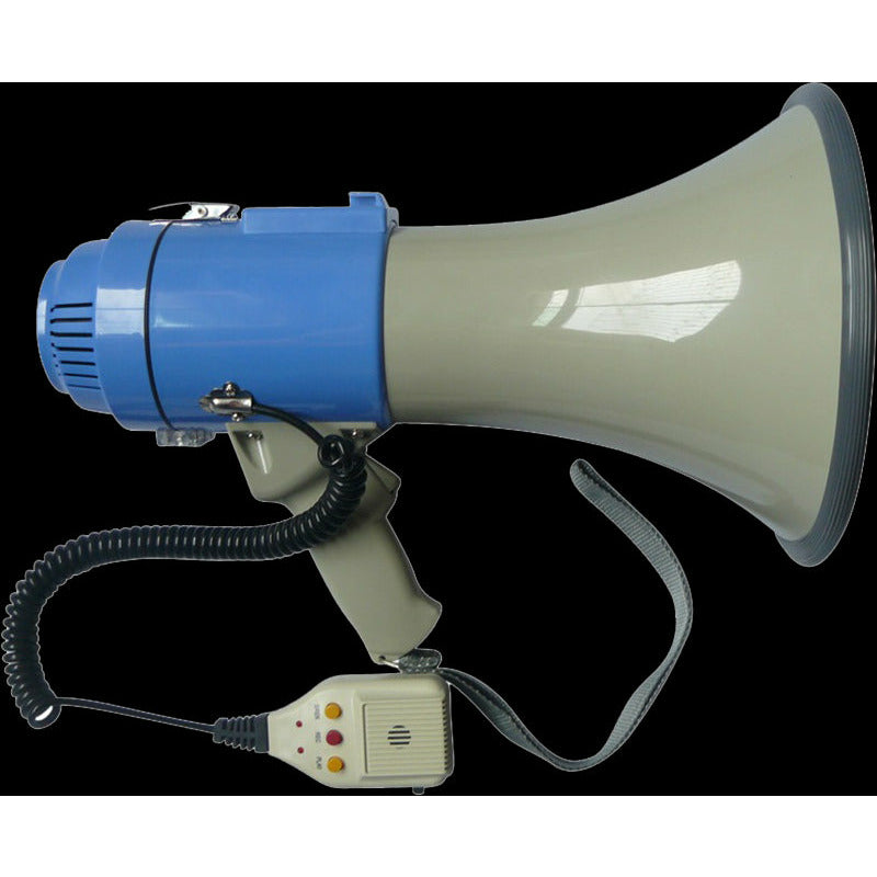 25W Megaphone PA System Loud Speaker Voice Recorder