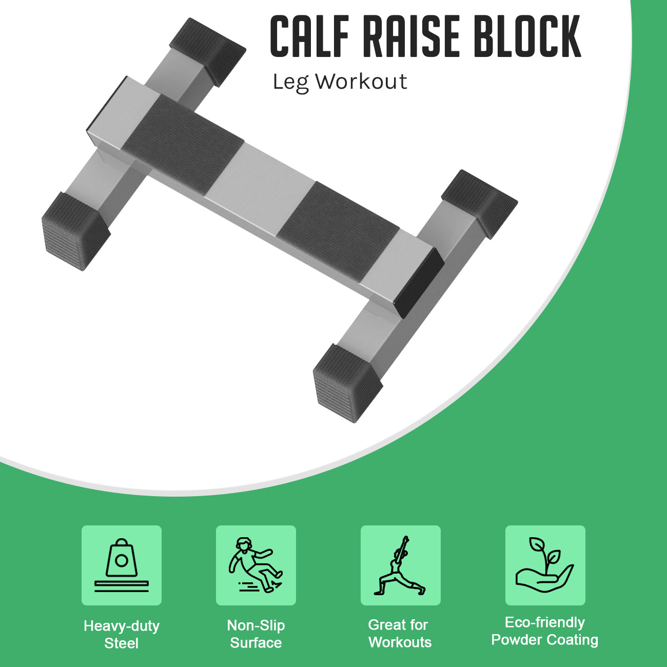 Calf Raise Block Leg Workout