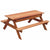 Sand & Water Wooden Picnic Table
