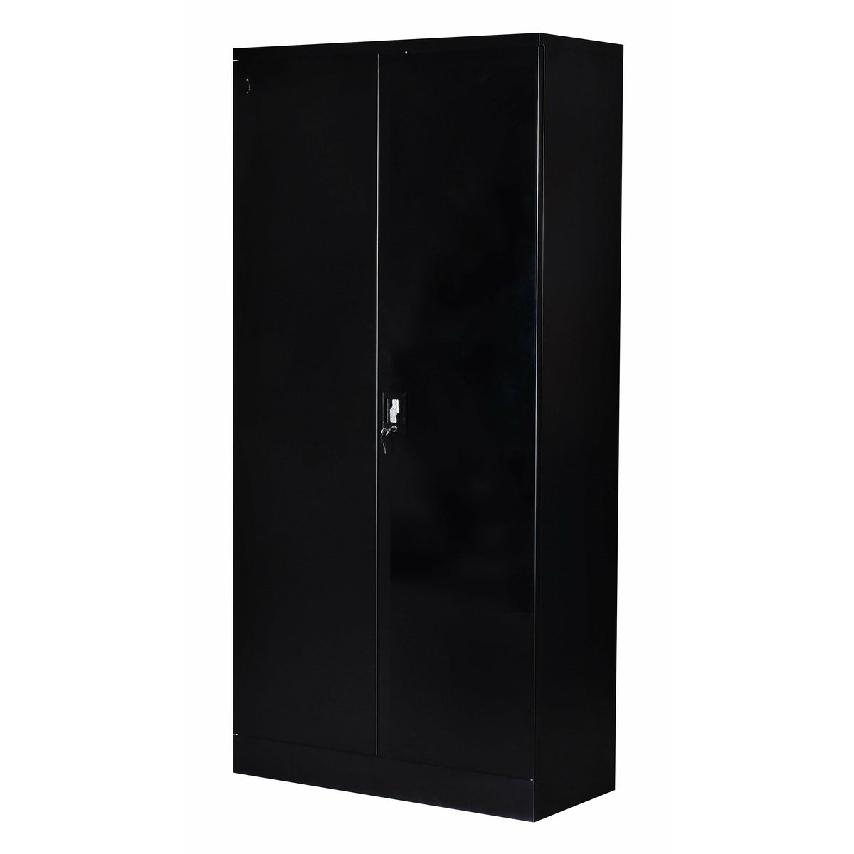 Two-Door Shelf Office Gym Filing Storage Locker Cabinet Safe