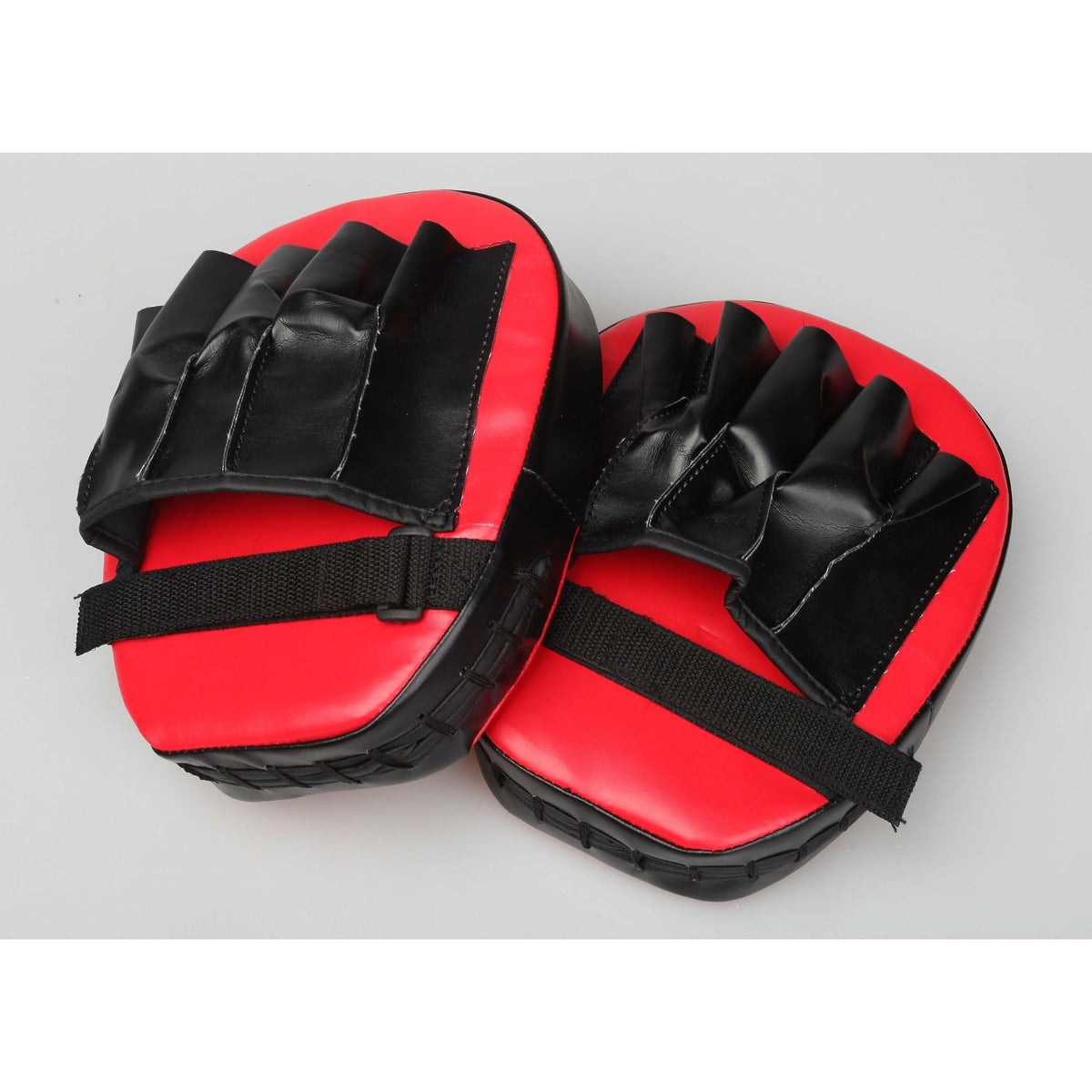 2 x Thai Boxing Punch Focus Gloves Kit Training Red &amp; Black