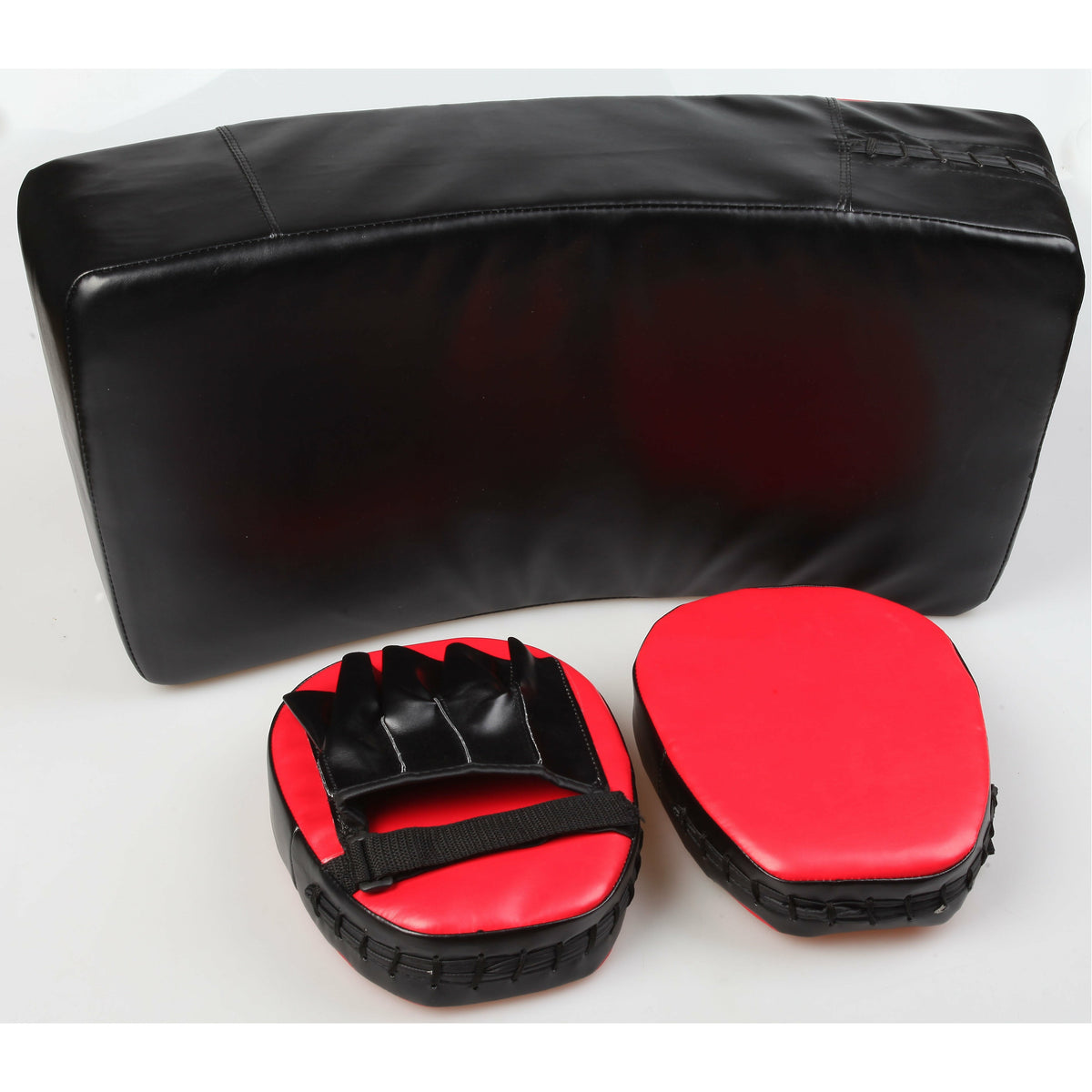 Kicking Boxing Sparring Shield & Punching Pad Mitts Combo