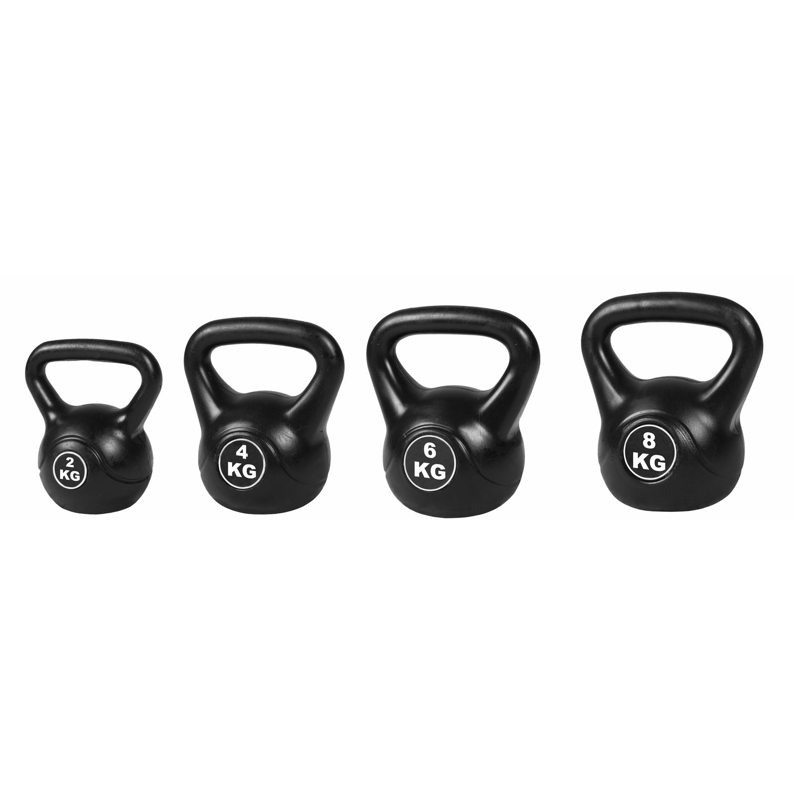 4pcs Exercise Kettle Bell Weight Set 20KG