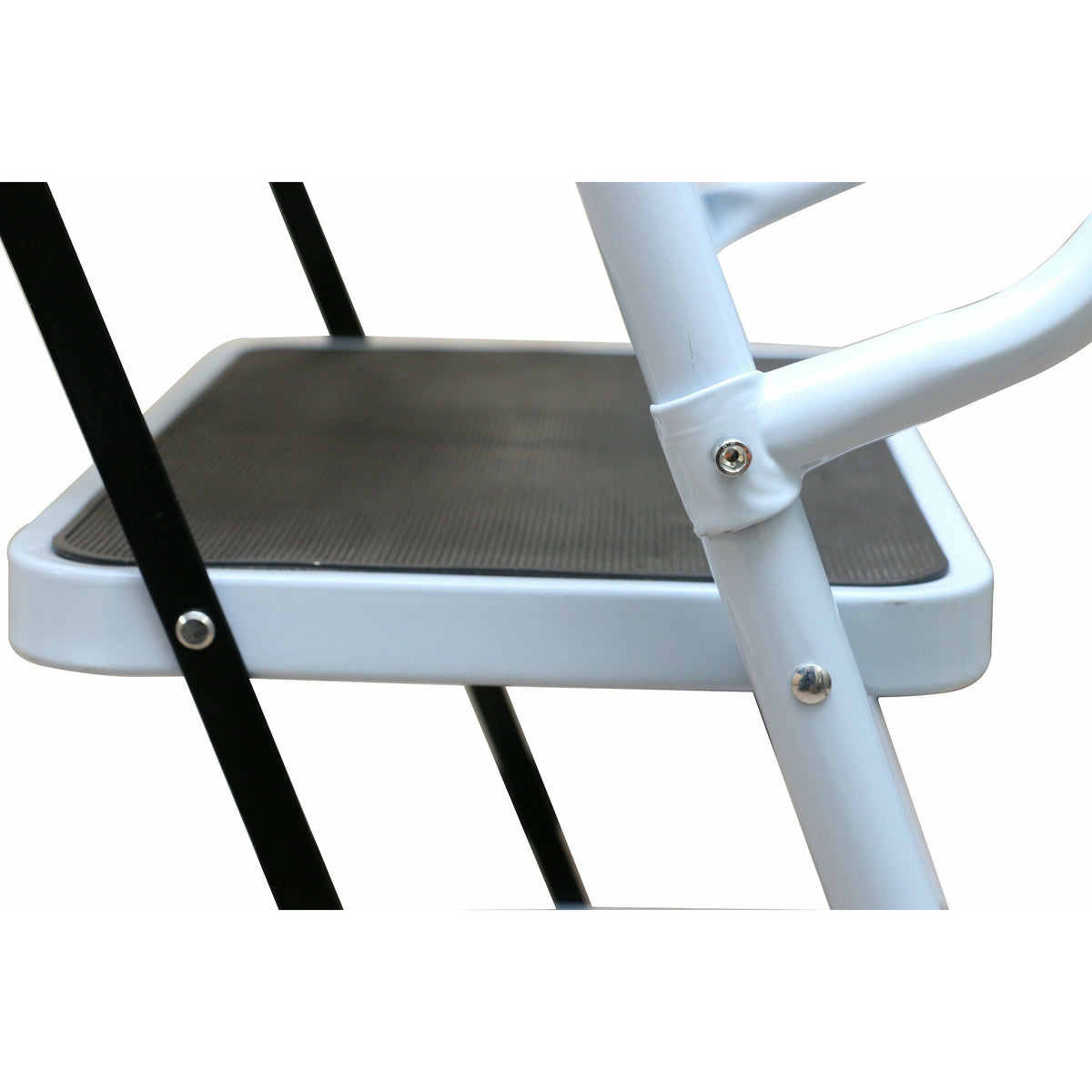 Foldable Non Slip 4 Step Steel Ladder