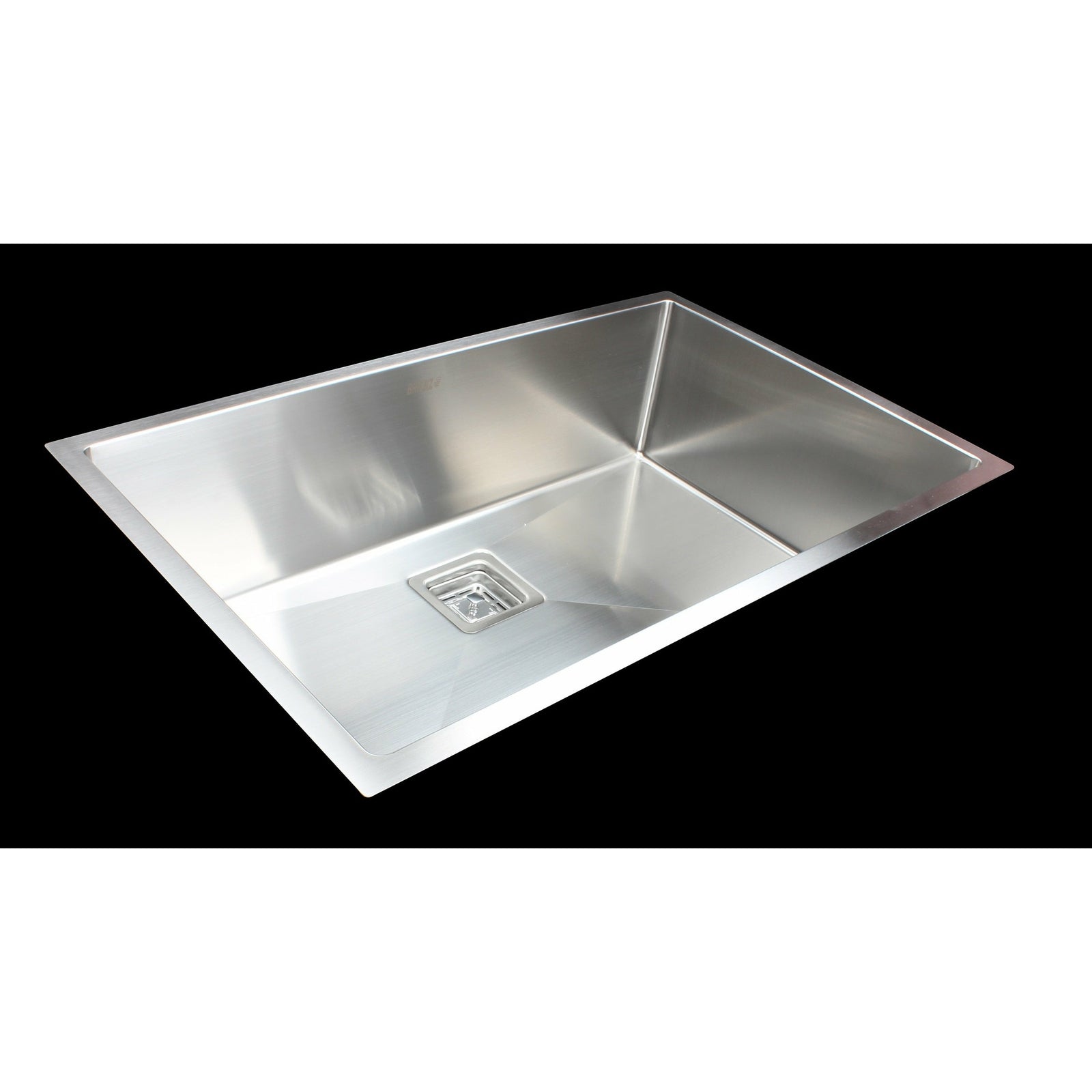 810x505mm Handmade 1.5mm Stainless Steel Undermount / Topmount Kitchen Sink with Square Waste