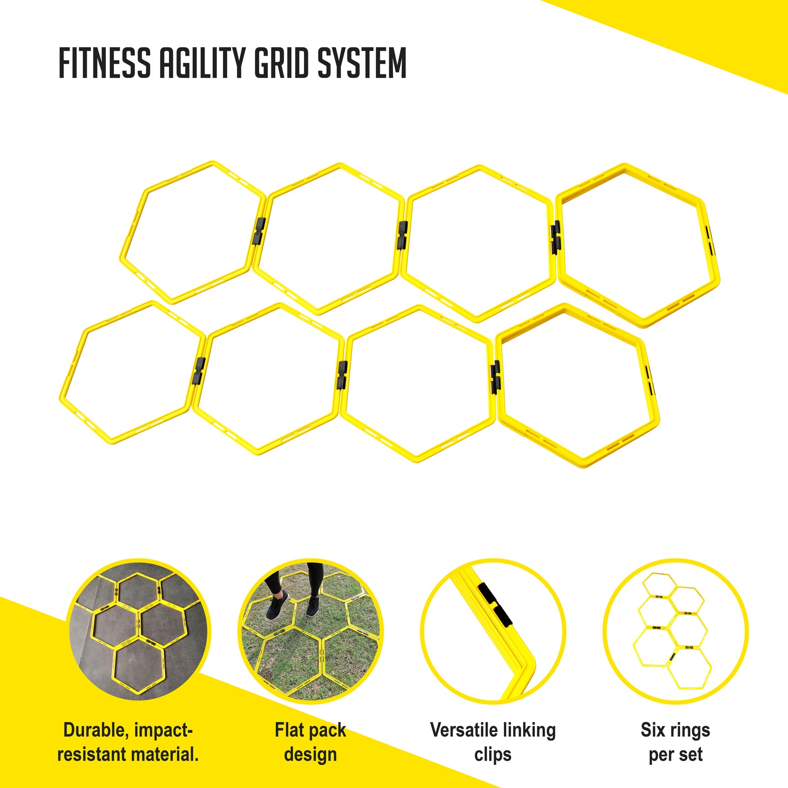Fitness Agility Grid System
