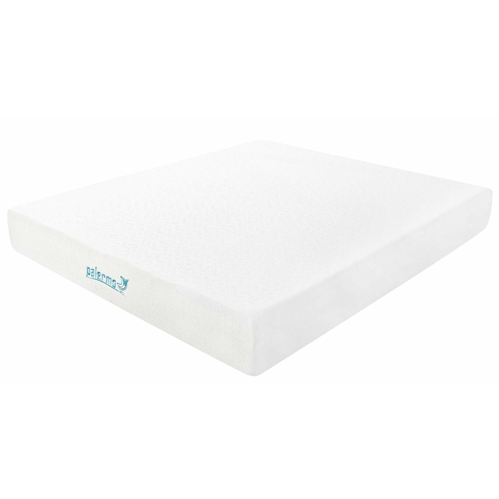Palermo King 25cm Gel Memory Foam Mattress  - Dual-Layered  - CertiPUR-US Certified