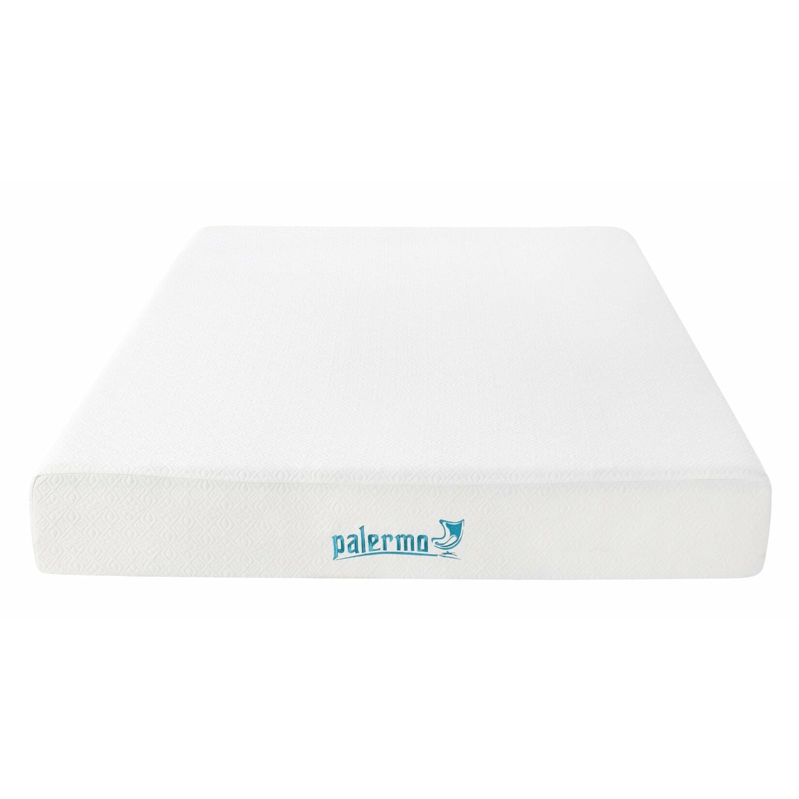 Palermo Queen 25cm Gel Memory Foam Mattress  - Dual-Layered  - CertiPUR-US Certified