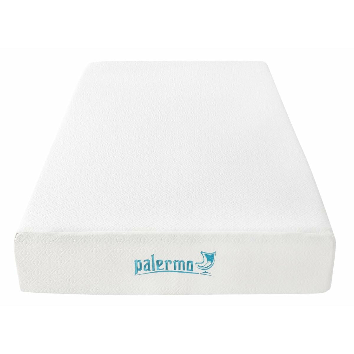 Palermo King Single 25cm Gel Memory Foam Mattress - Dual-Layered - CertiPUR-US Certified