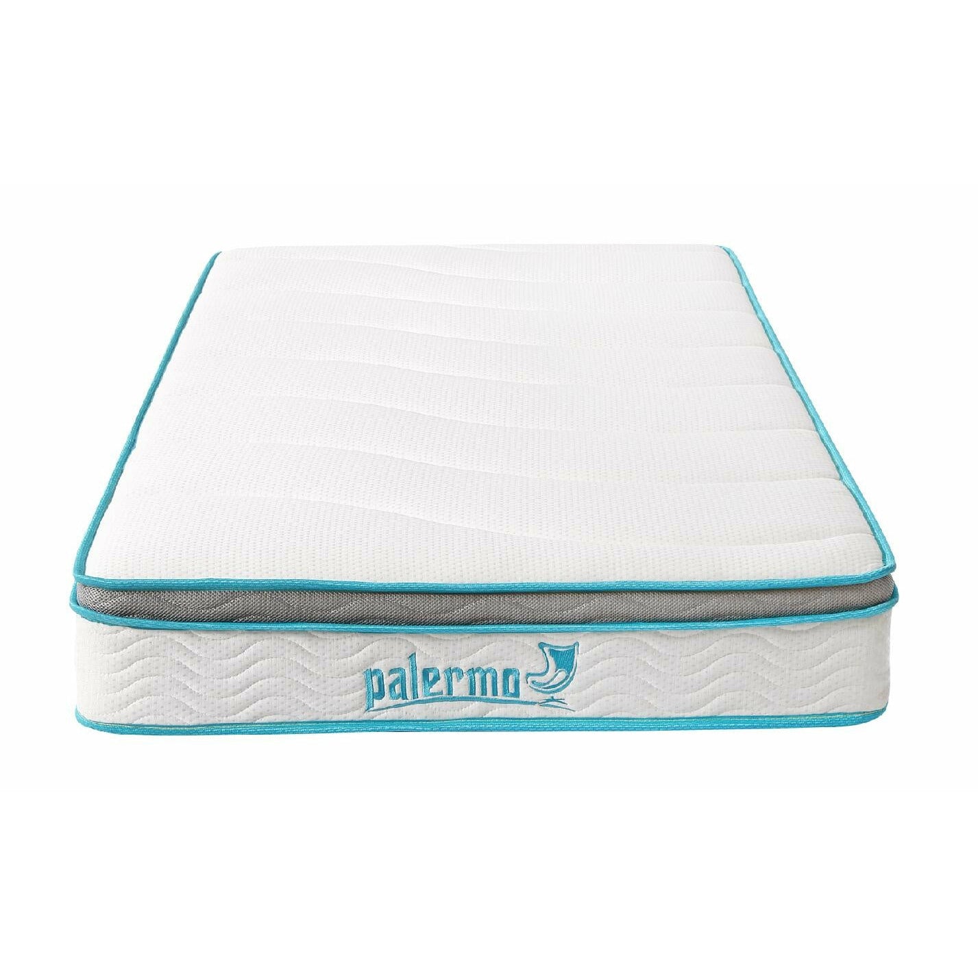 Palermo King Single 20cm Memory Foam and Innerspring Hybrid Mattress