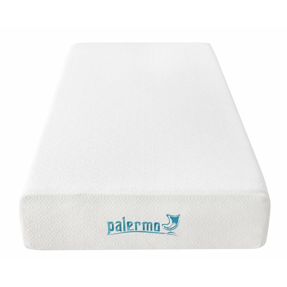 Palermo Single 25cm Gel Memory Foam Mattress - Dual-Layered - CertiPUR-US Certified