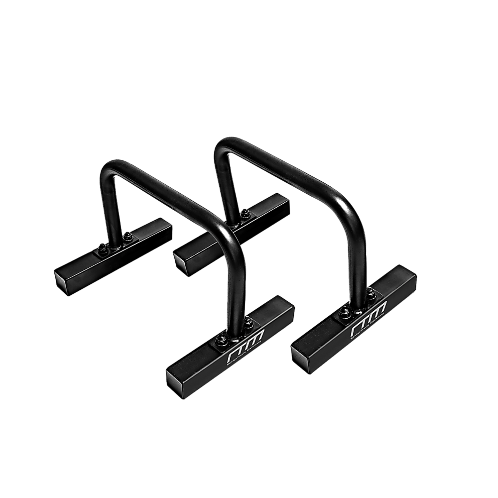 Steel Parallette Bars Push Up &amp; Dip Workouts