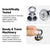 12Kg SALVAGE Strong MAGNET N52 Neodymium Eyebolt Circular Ring