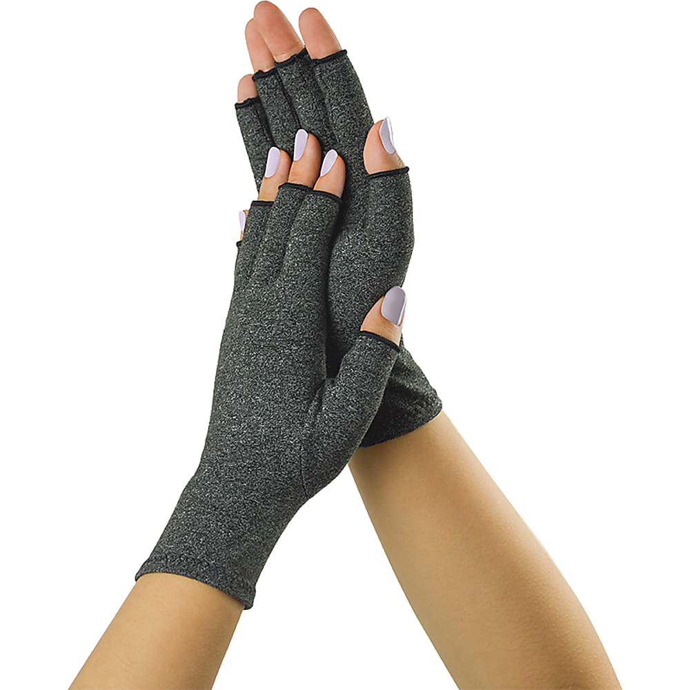 Arthritis Gloves Compression Joint Finger Hand Wrist Support Brace - Large