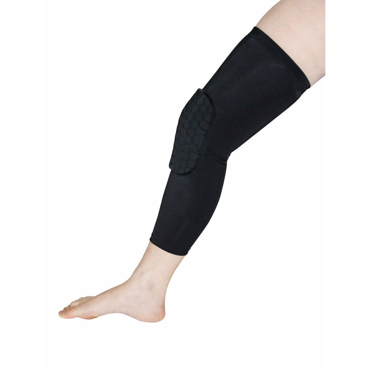 Knee Sleeve Guard Support Brace Sport Compression Calf Running
