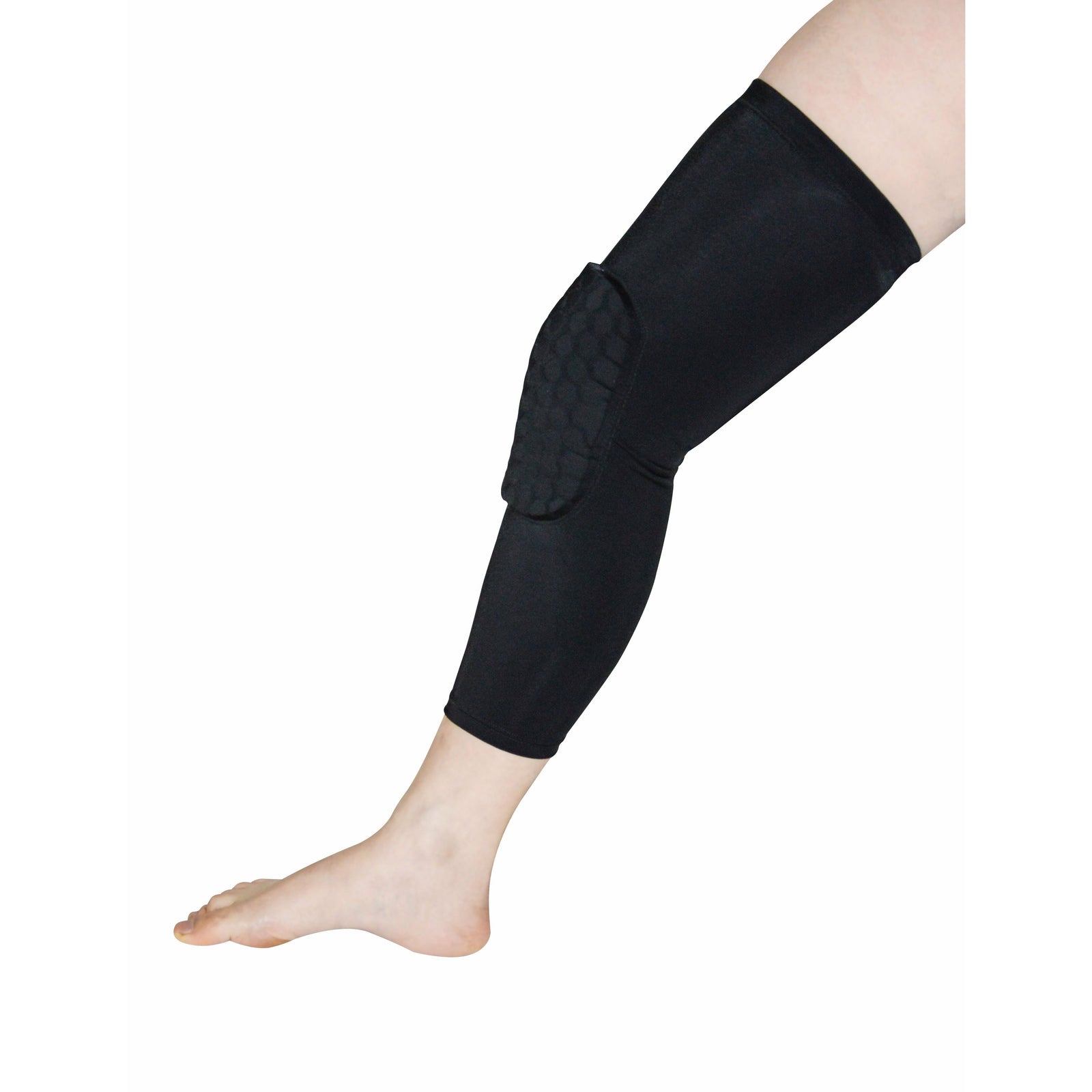 Knee Sleeve Guard Support Brace Sport Compression Calf Running