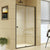 Adjustable Semi Frameless Shower Screen (114~122) x 195cm Australian Safety Glass