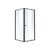 Semi Frameless Shower Screen (82~90)x 195cm & (89~92)x 195cm Side AS/NZS Glass