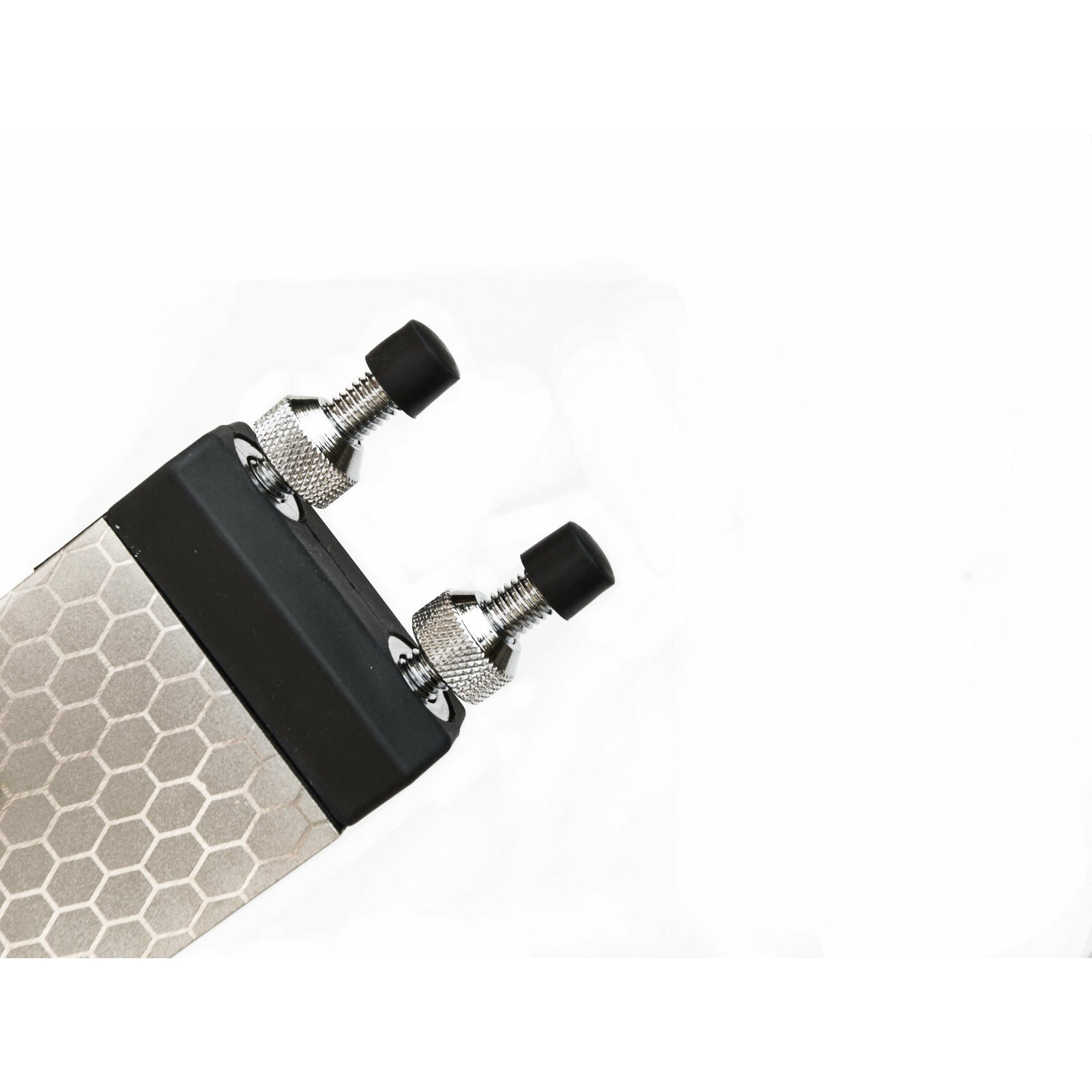 Double-Sided Diamond Knife Sharpeners Sharpening Stone W/ Stone Holder