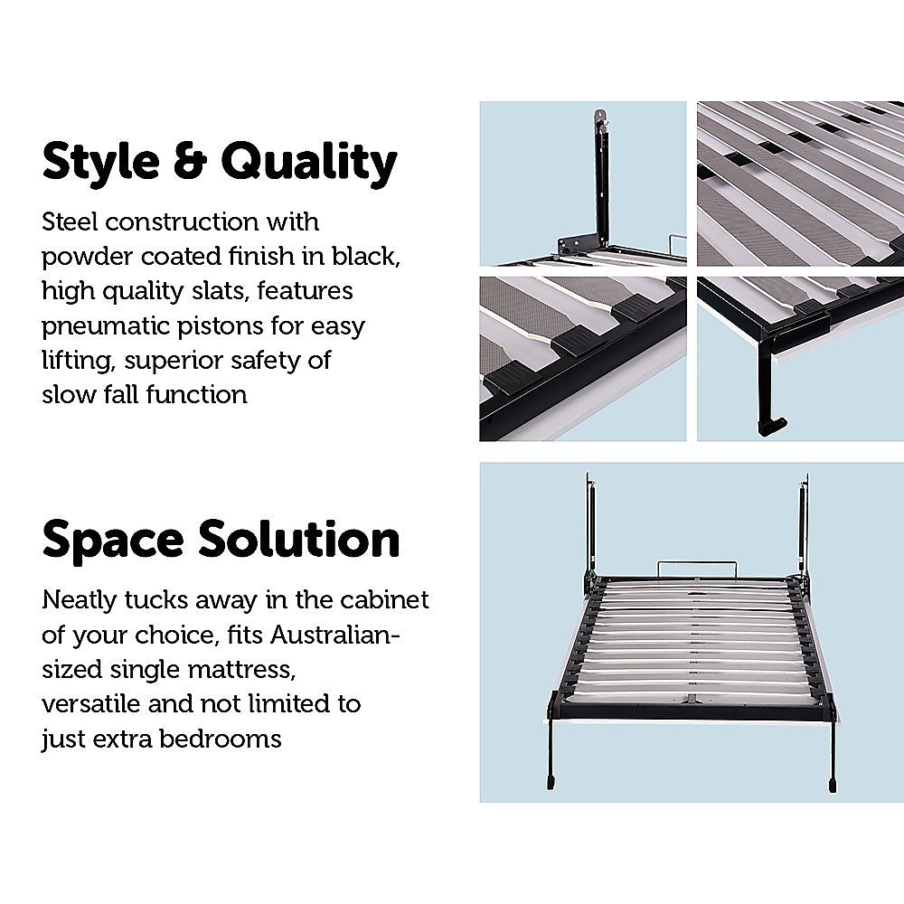 Palermo Single Size Wall Bed Mechanism Hardware Kit Diamond Edition