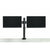 Dual LCD Monitor Desk Mount Stand Adjustable Fits 2 Screens Up To 27"