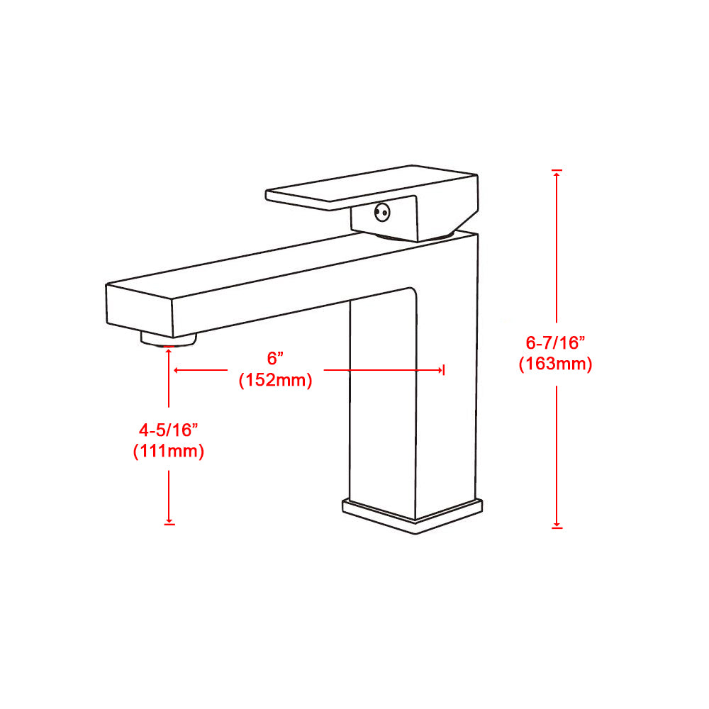 Basin Mixer Tap Faucet -Kitchen Laundry Bathroom Sink