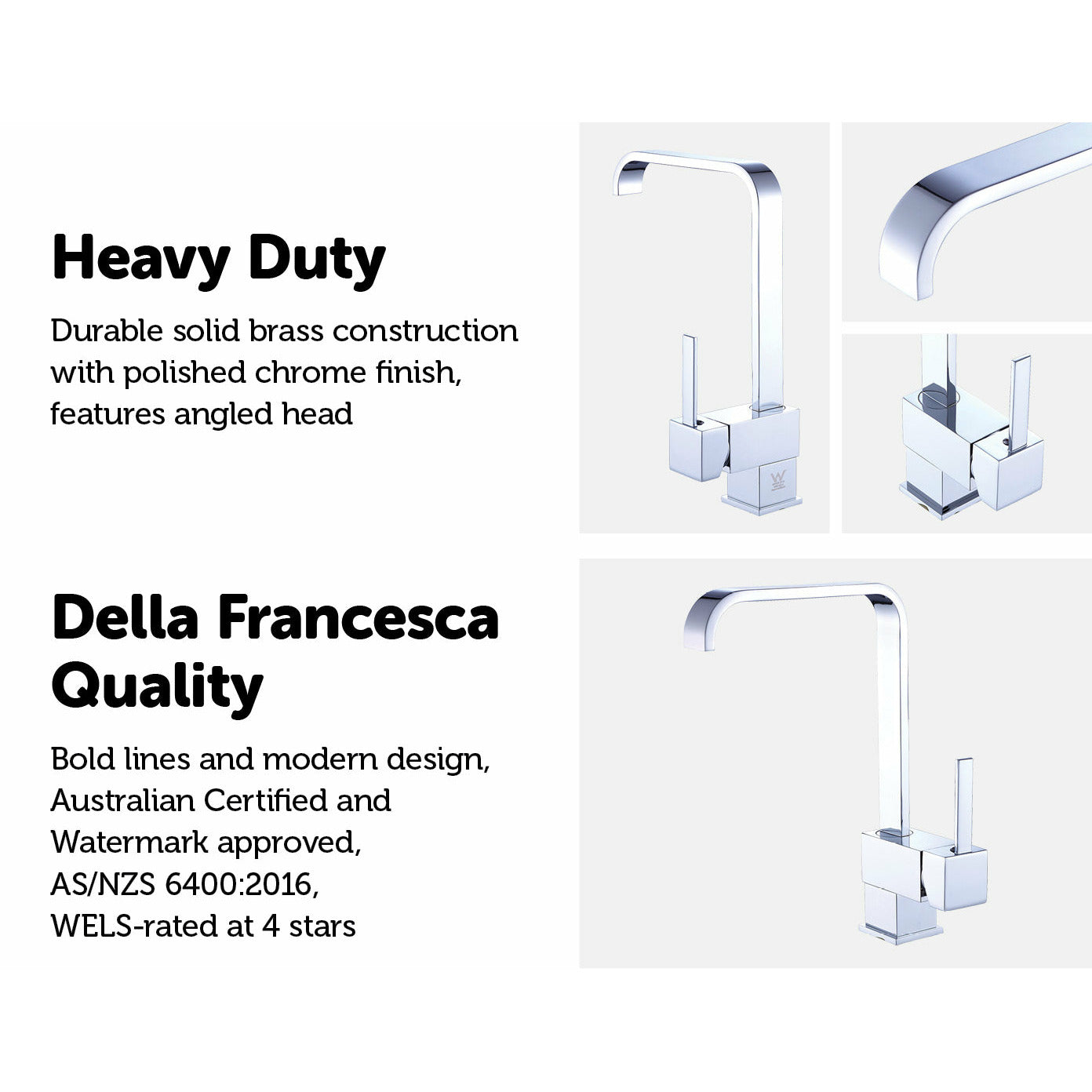 Basin Mixer Tap Faucet -Kitchen Laundry Bathroom Sink