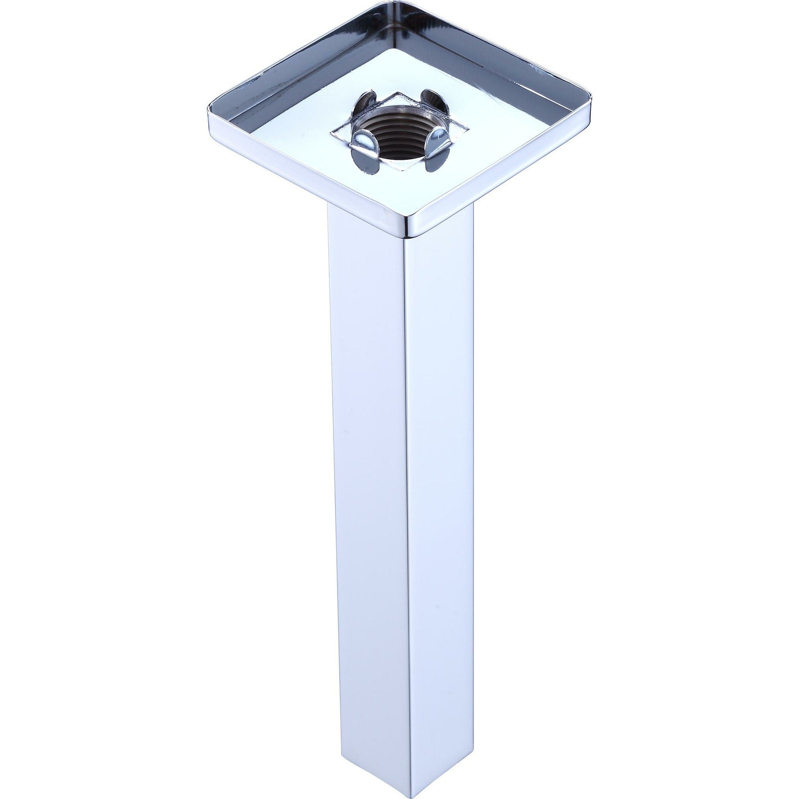 Shower Head Arm Wall Connector Square Bathroom Rainforest ShowerHead