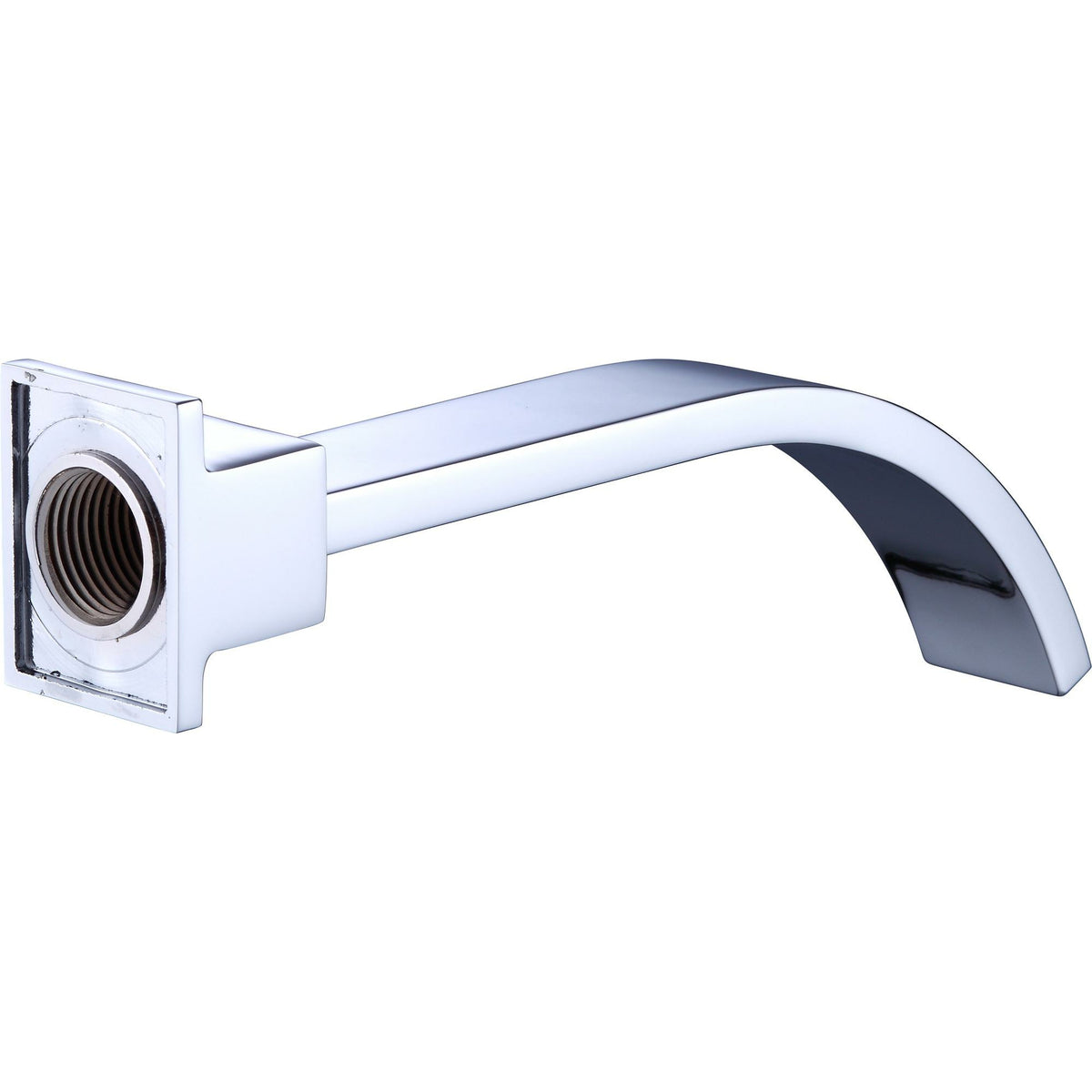 180mm Bath Spout Polished Chrome Finish