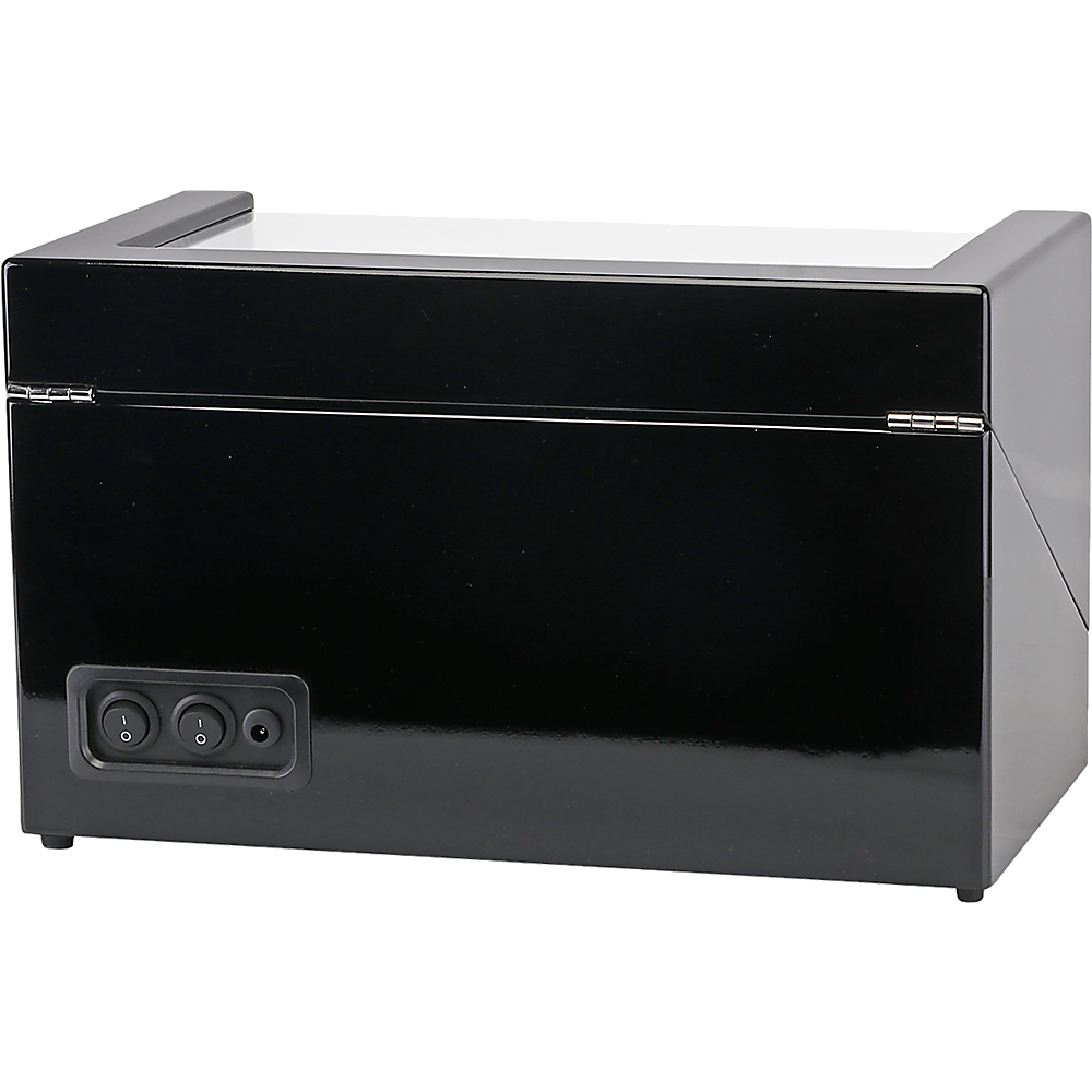 Automatic Quad Watch Winder Wood Display Box Case Motor Rotation Storage