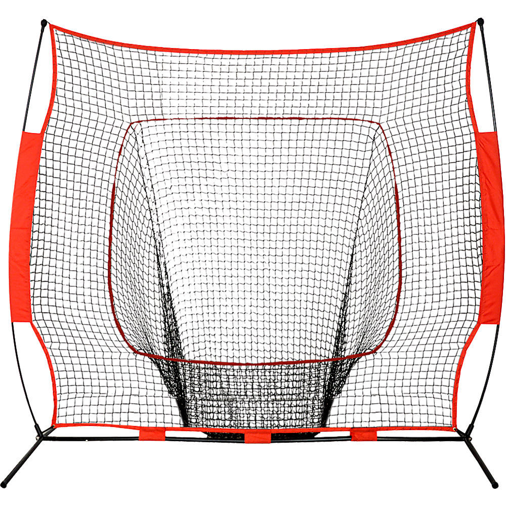 Portable Baseball Training Net Stand Softball Practice Sports Tennis